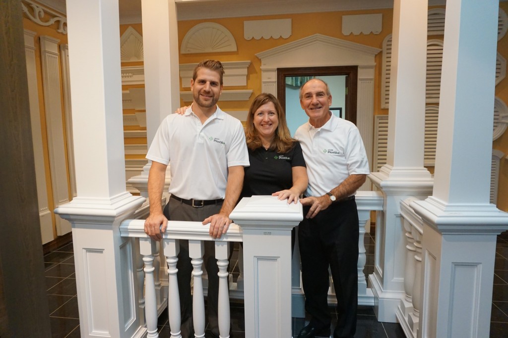 Sébastien, Isabelle et Gaetan Paiement