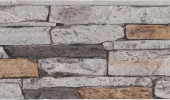 Pierres irrégulières | Ardoise brûlée - R-LS-PN-4812-B10-AB