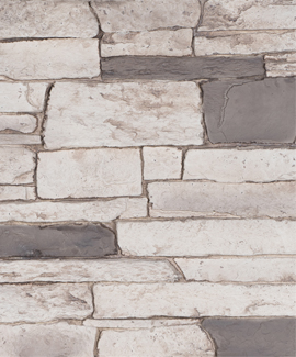 Pierres irrégulières | Gris naturel
