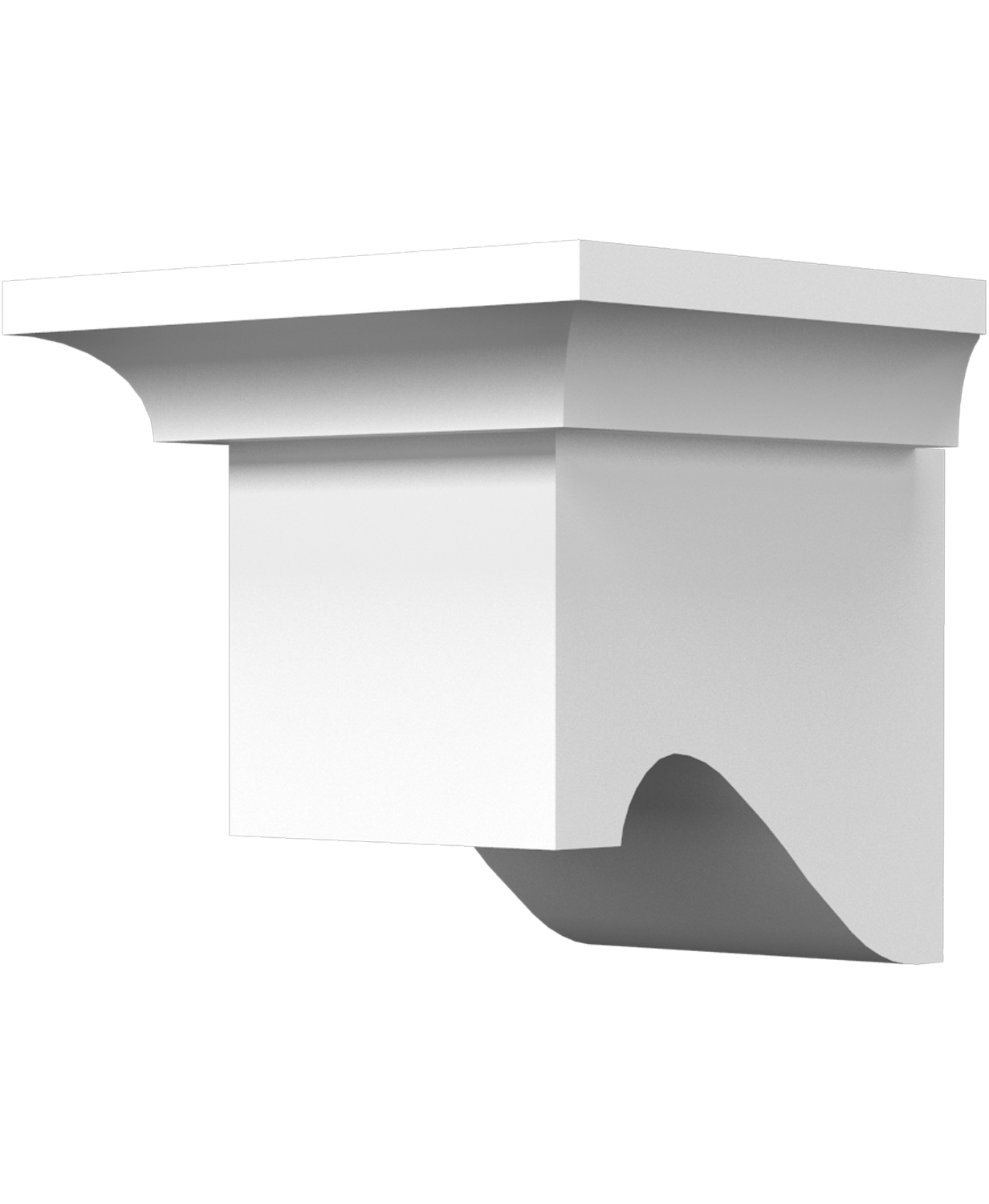 Bloc dentelé profilé