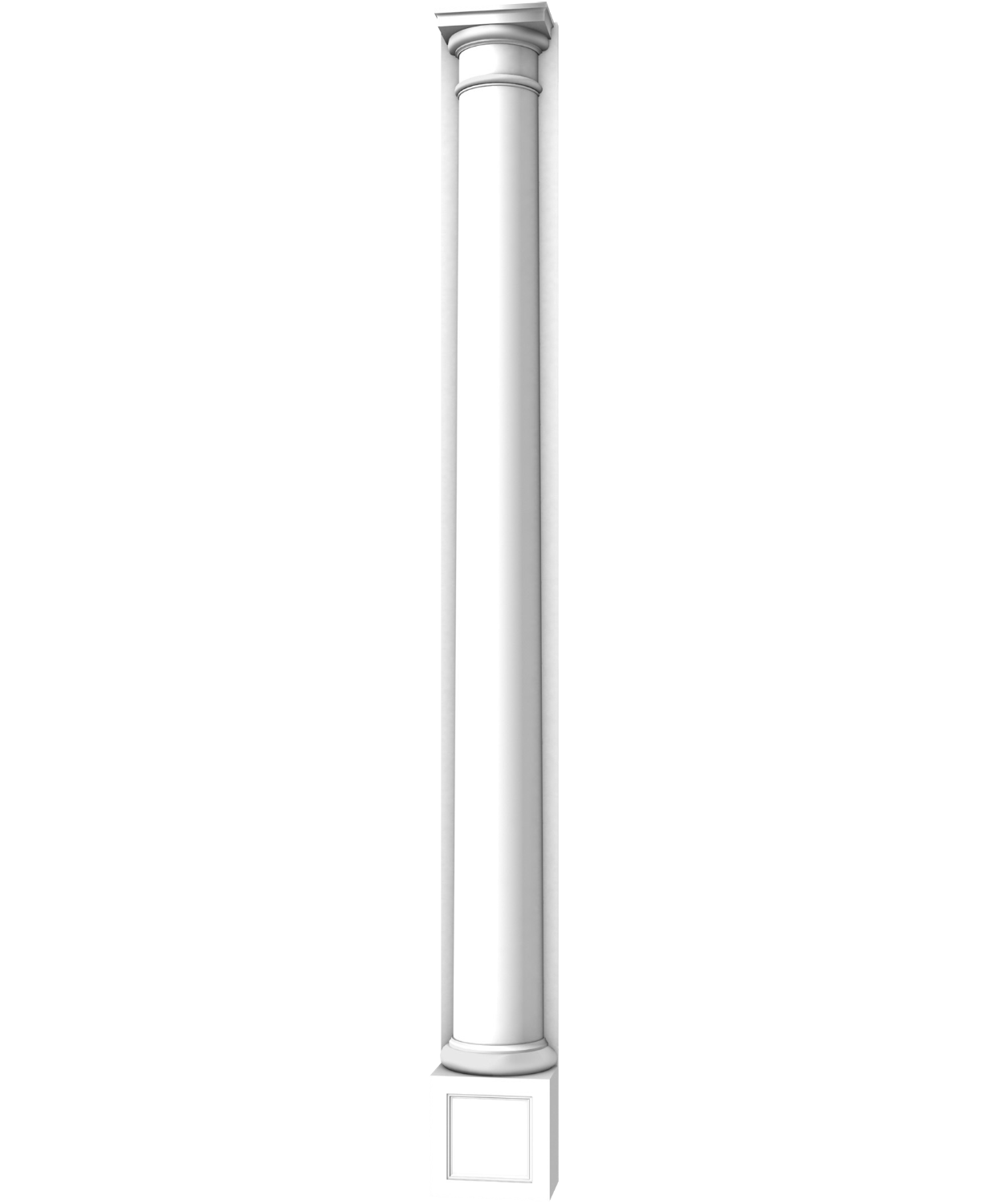 Pilastre demie-colonne