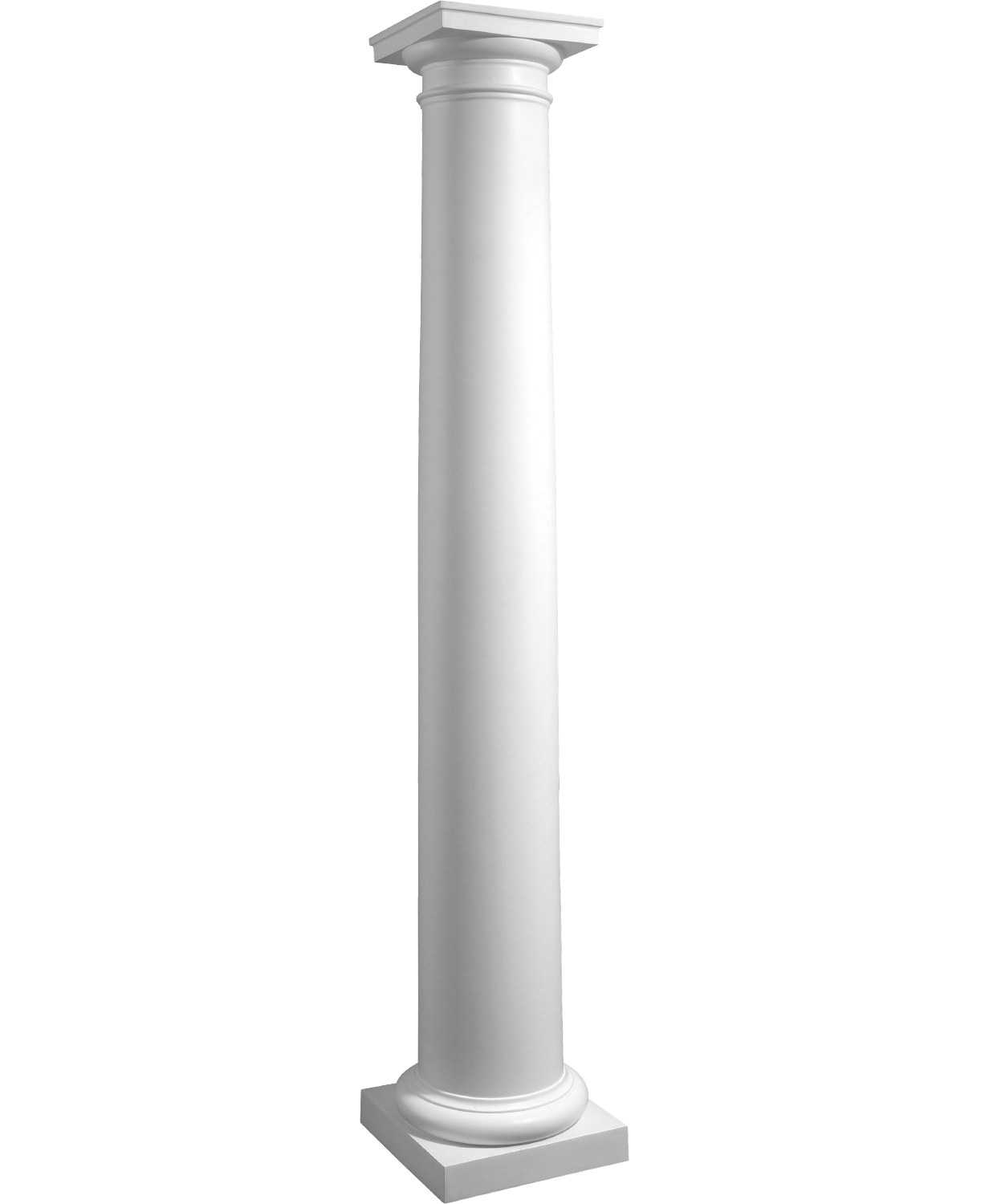 Tapered Round Plain Column