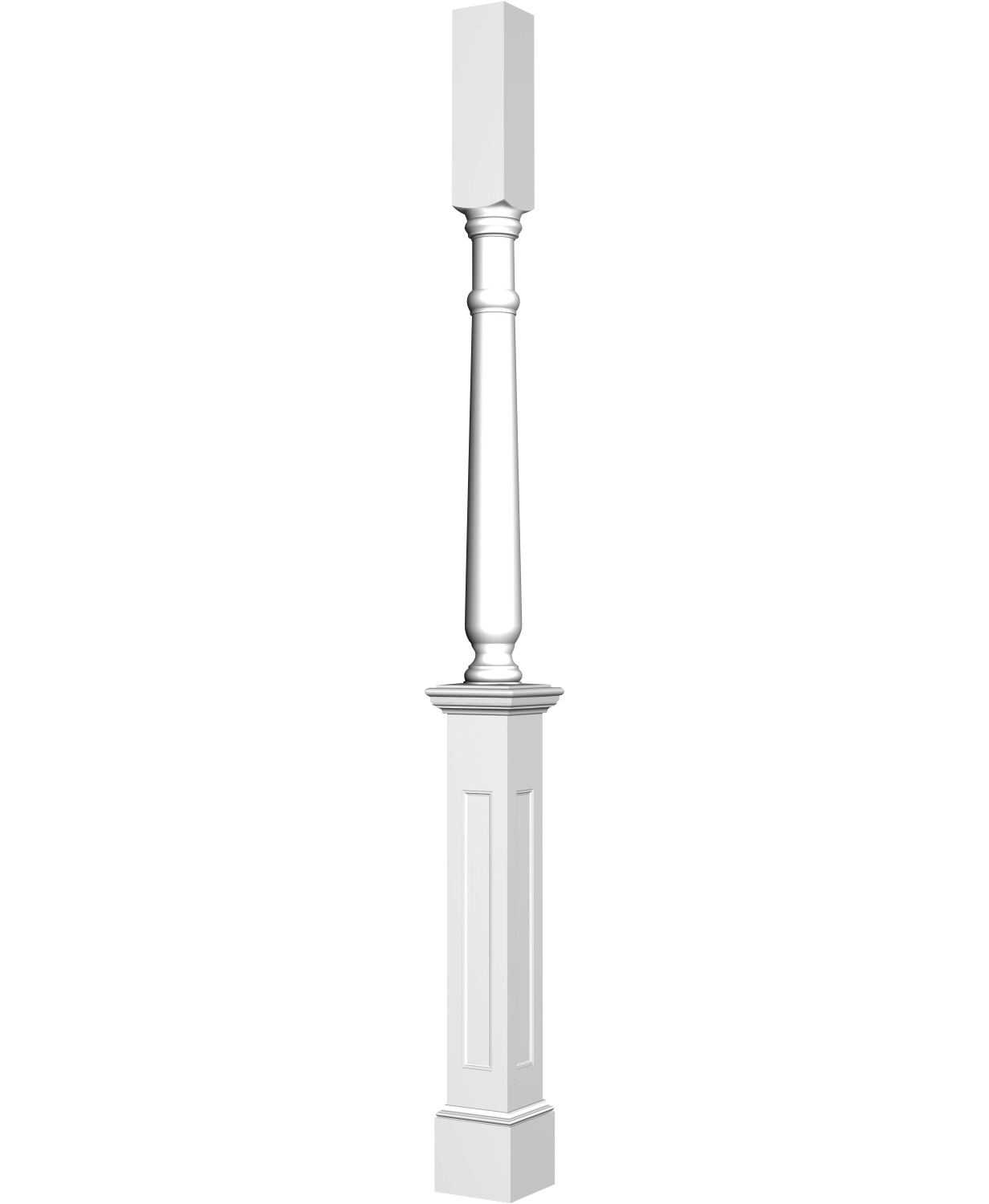 Colonne à fût rond