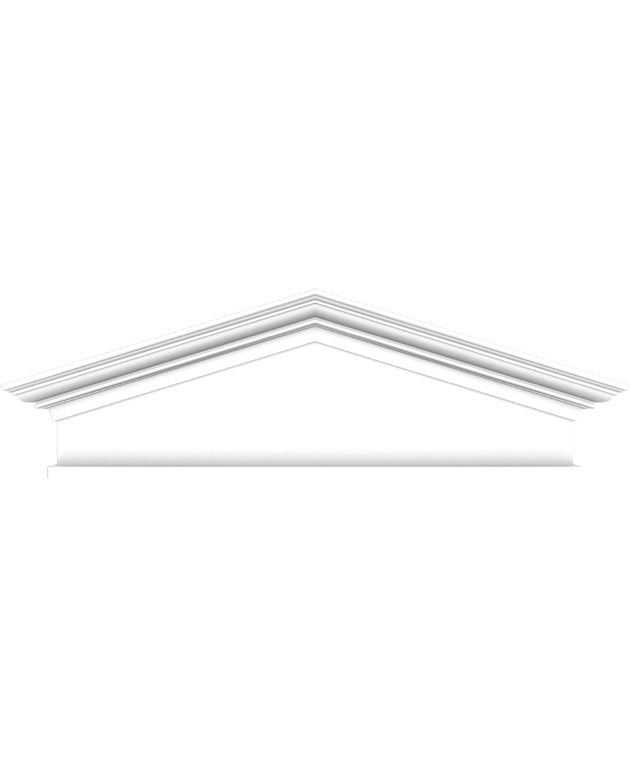 Peaked Pediment