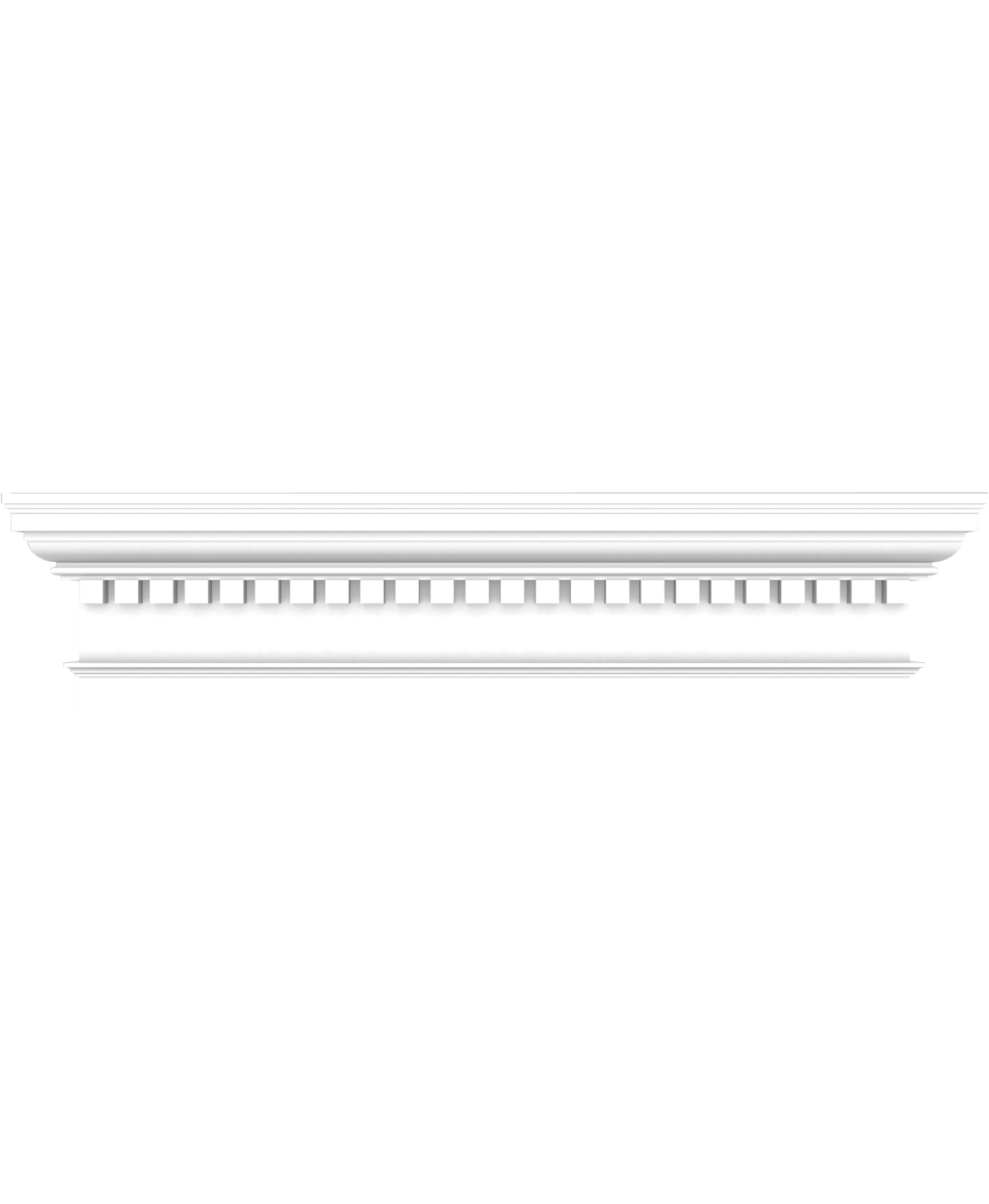 Crosshead with Dentil