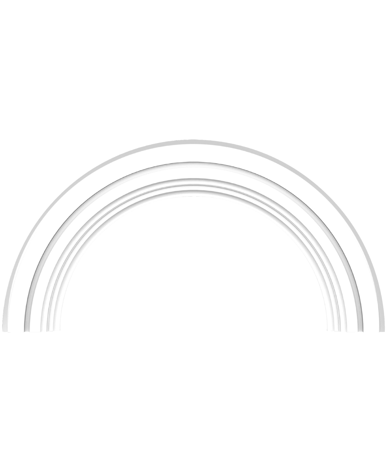 Arche en demi-cercle
