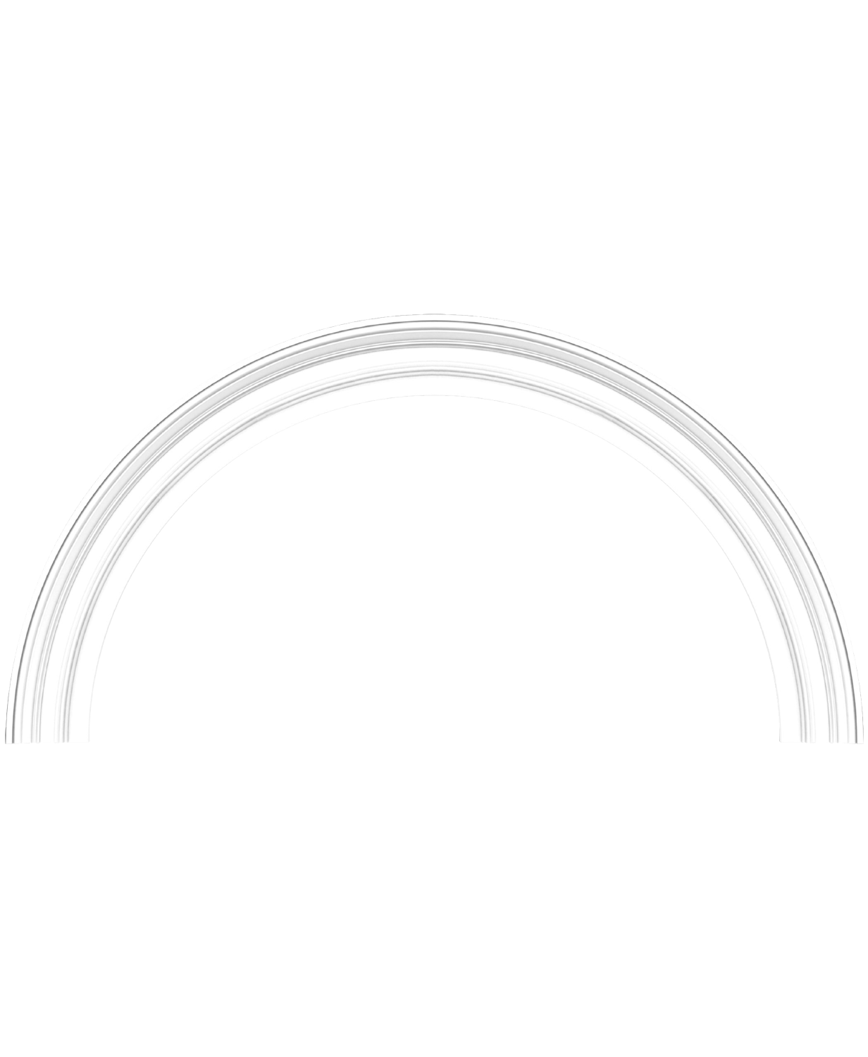 Arche en demi-cercle