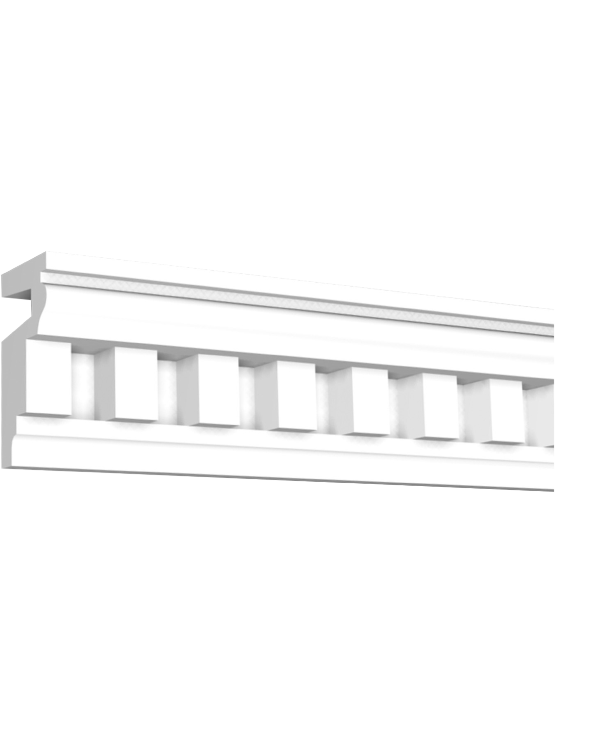 Moulure dentelée