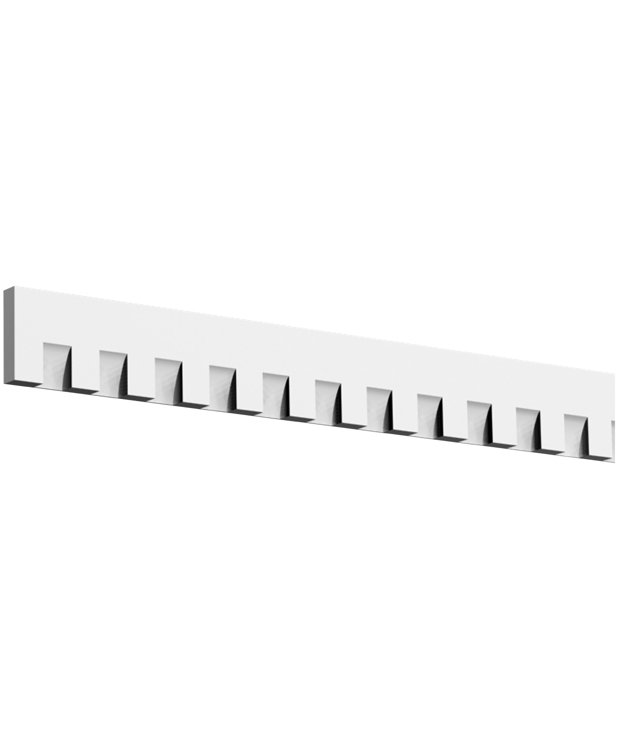 Moulure dentelée
