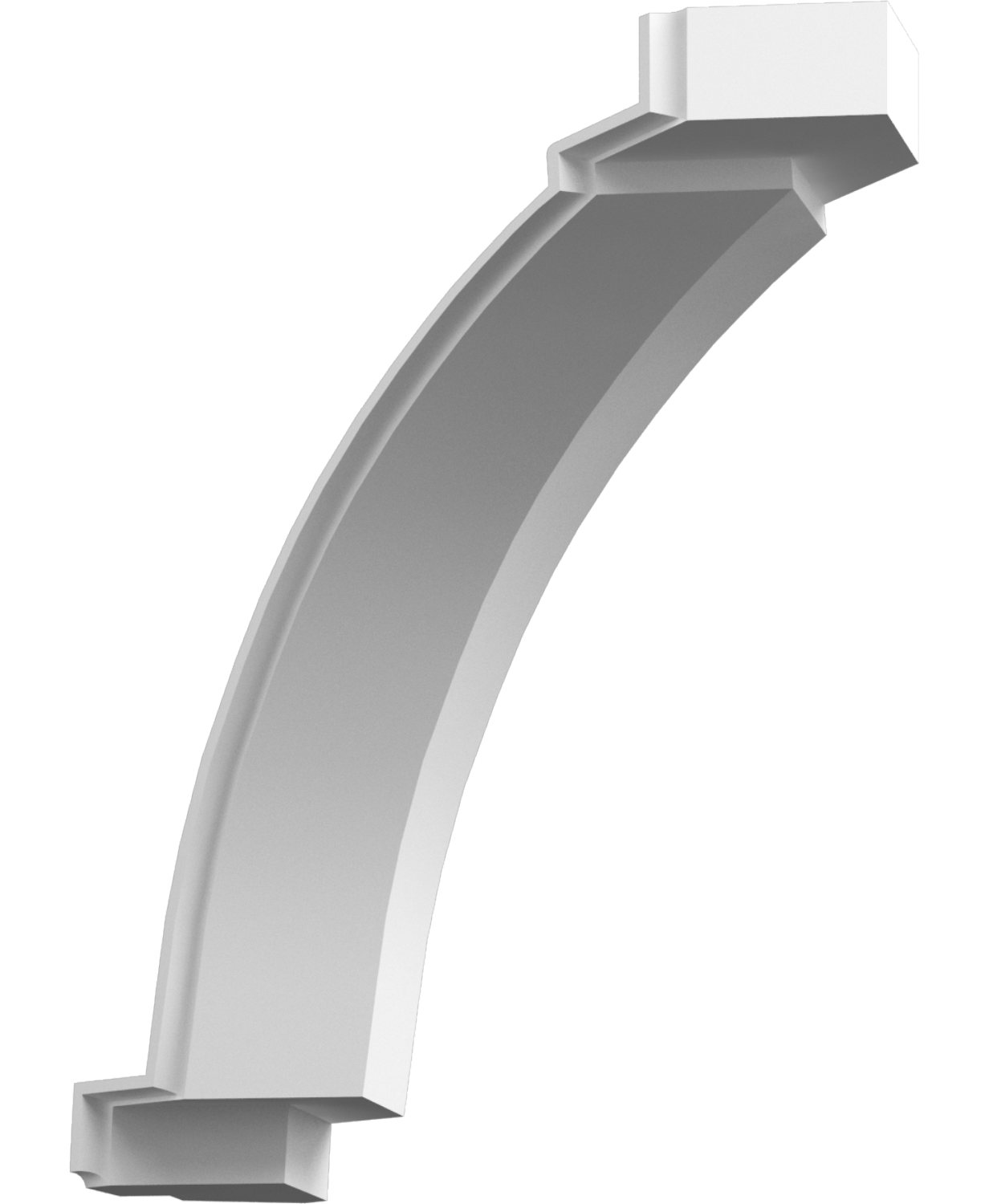 Cache-joint de coin extérieur pour moulure 6164