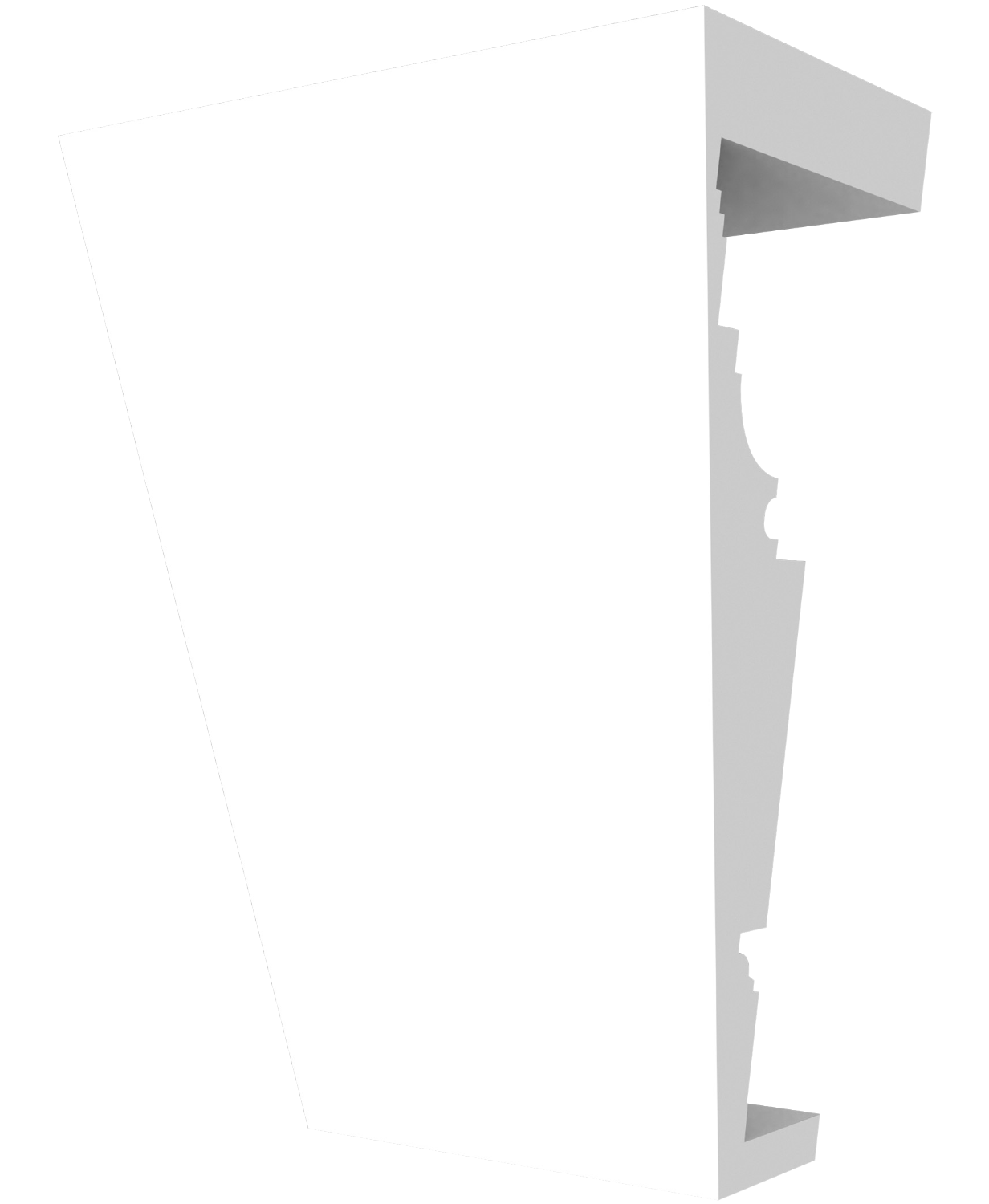 Shaped Keystone