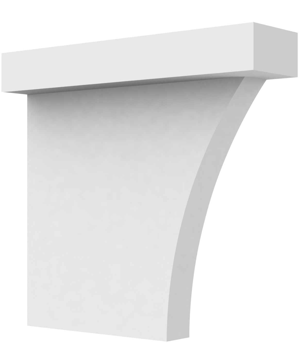  Tablette pour arche et moulure, côté droit