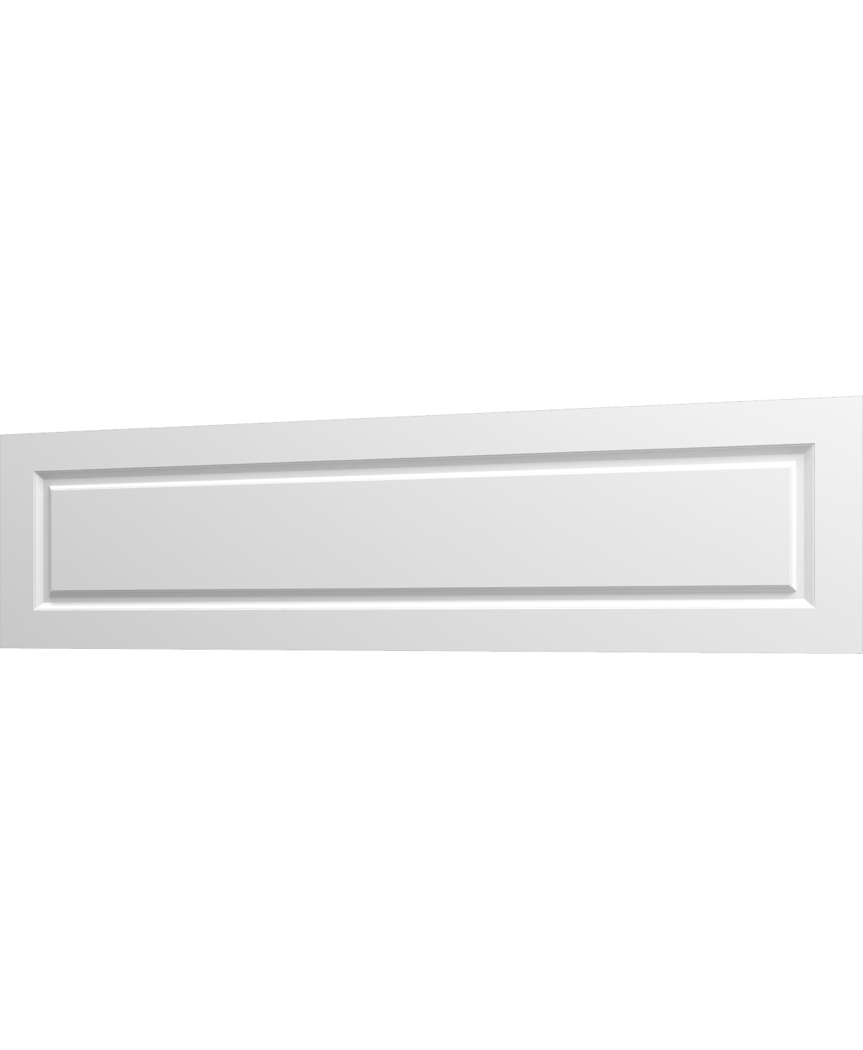 Panneau soulevé simple
